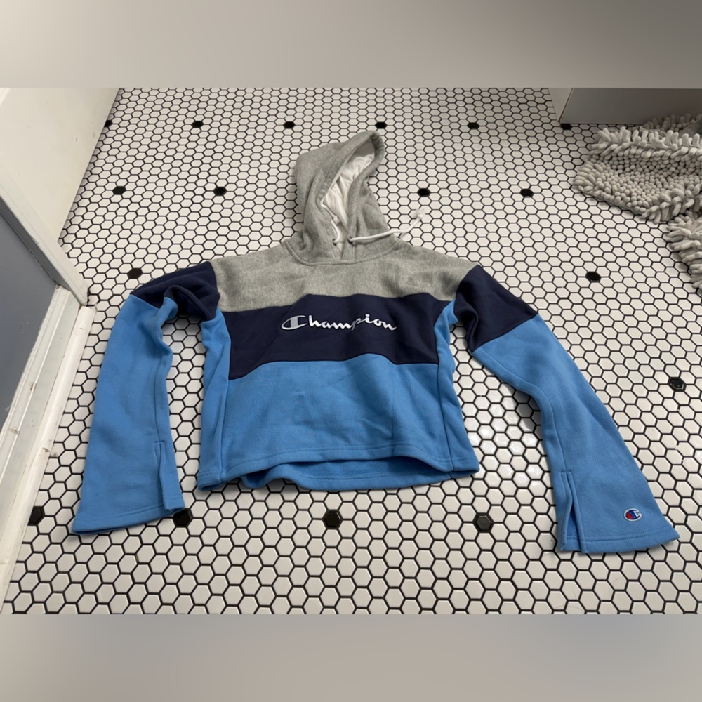 Champion reverse weave Colorblock Pullover Hoodie  size XS